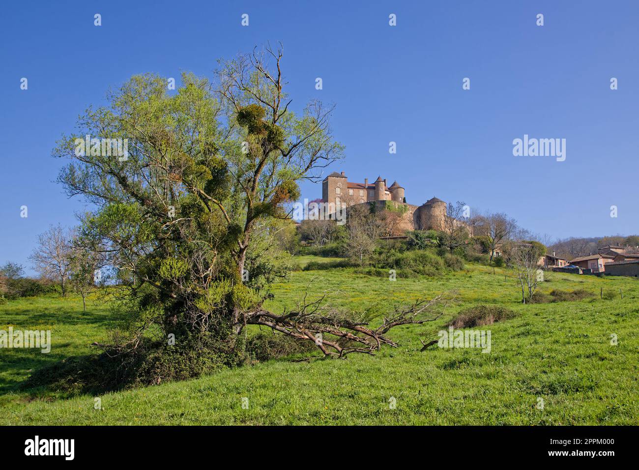 Le château de Berzé, ou forteresse de BerzéleChâtel, est un château