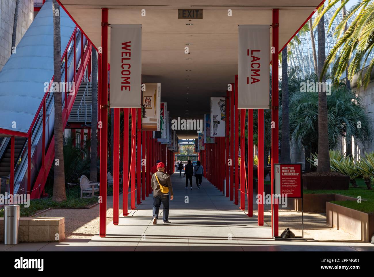 Los Angeles County Museum of Art Banque D'Images