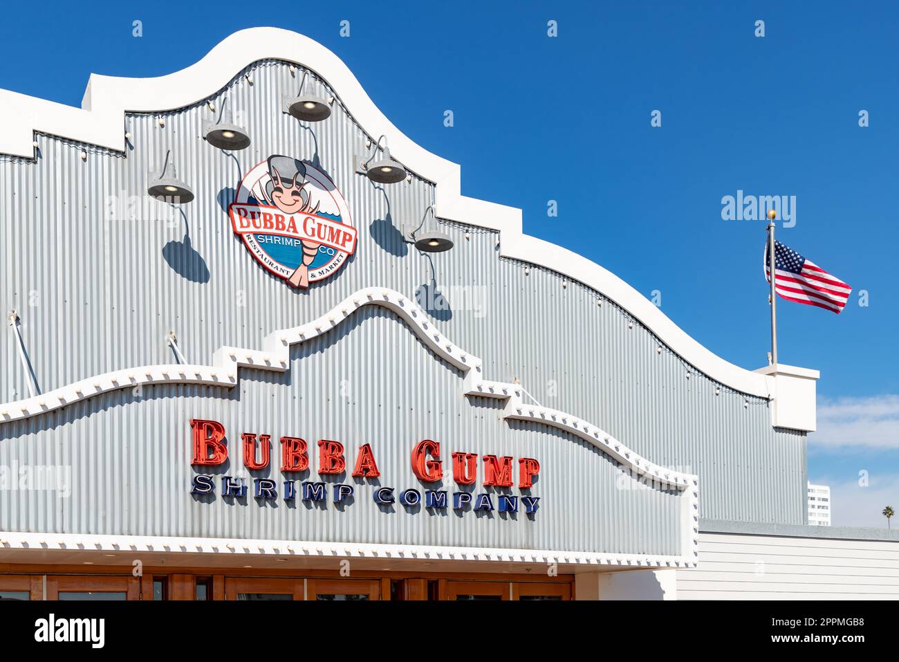 Bubba Gump Shrimp Company Banque D'Images