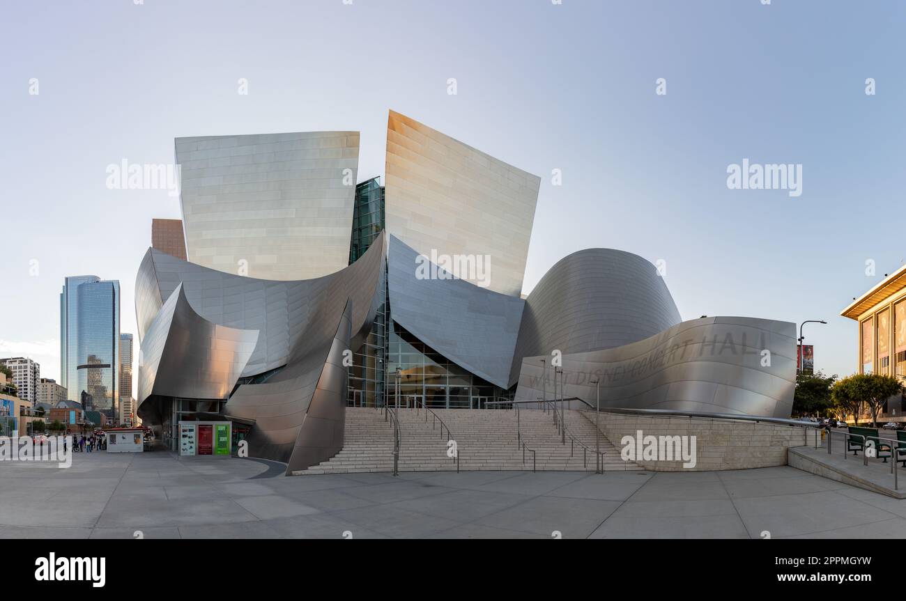 Walt Disney Concert Hall Banque D'Images