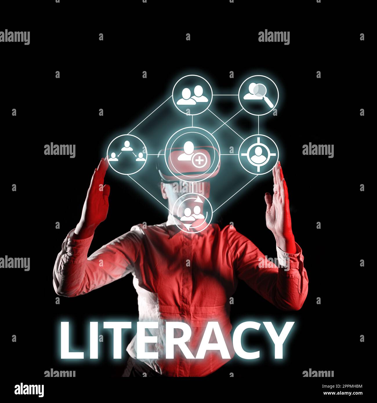 Inspiration montrant l'alphabétisation des signes. Concept signifie capacité à lire et à écrire des compétences ou des connaissances dans un domaine spécifique Banque D'Images