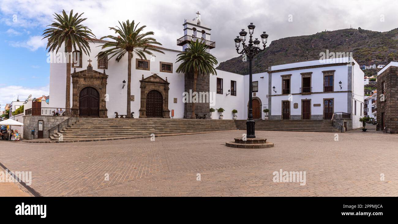 Convento de San Francisco avec Plaza de la Libertad Banque D'Images