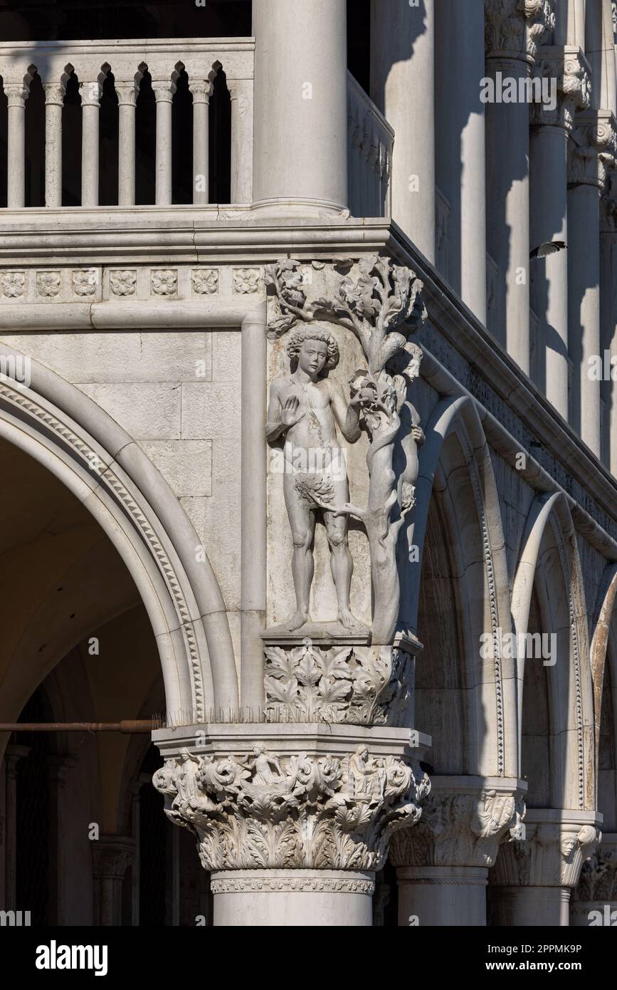 Venise, Italie - Palais des Doges. Une scène du Paradis Banque D'Images