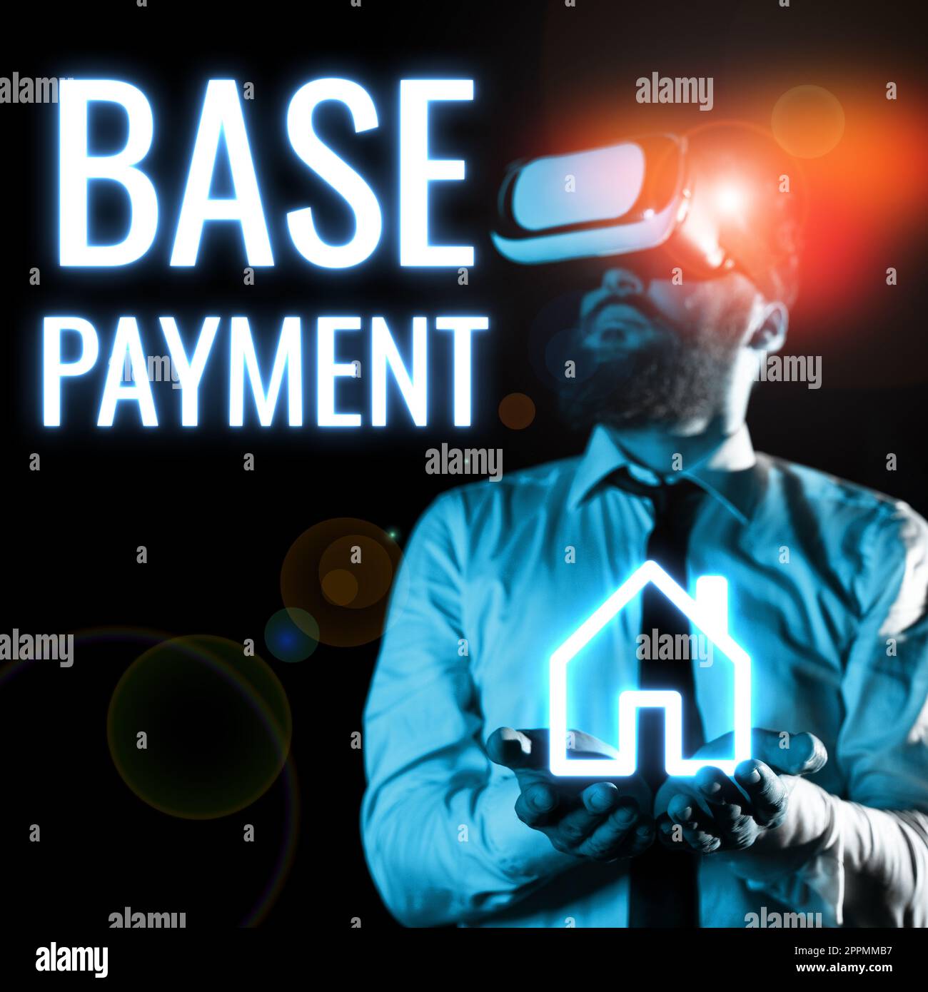 Légende conceptuelle paiement de base. Concept d'entreprise montant de la rémunération pour une période de travail, un emploi ou un poste standard Banque D'Images