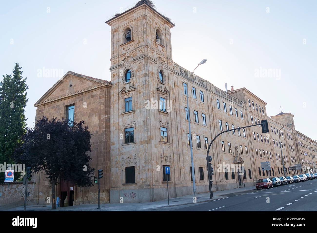 Église du Vénérable troisième ordre de Carmen, Salamanque (Espagne) Banque D'Images