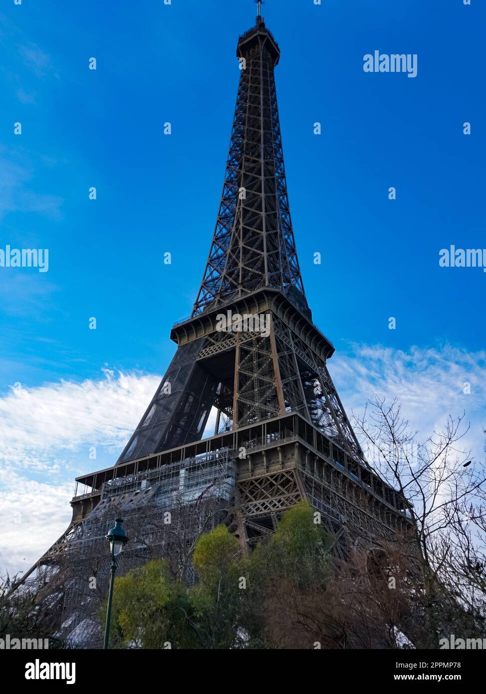 Tour Eiffel Paris, France Skyline Banque D'Images