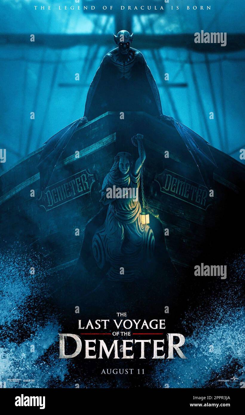 DERNIER VOYAGE DU DEMETER, affiche avancée, Javier Botet, AS Dracula