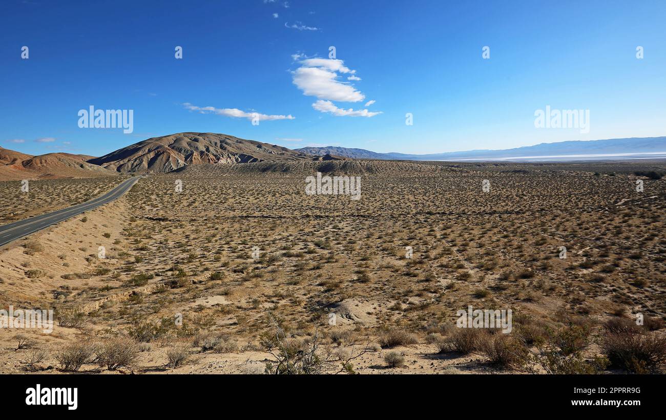 Désert de Mojave - Californie Banque D'Images