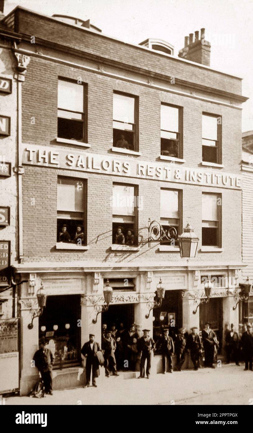 Royal marins Rest, Portsmouth, début 1900s Banque D'Images