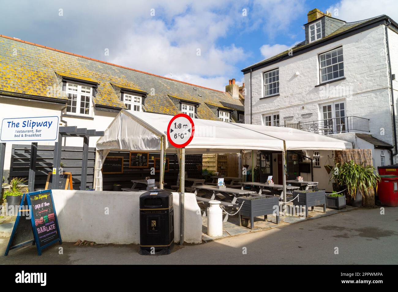 Issac Port, Cornwall Banque D'Images