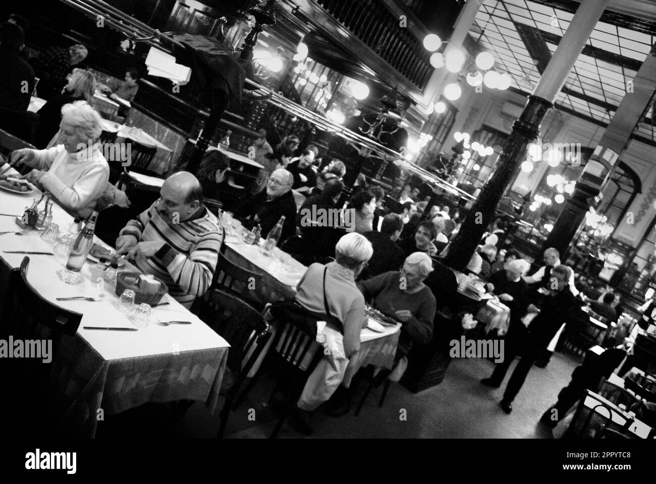 Bouillon Chartier, Paris Banque D'Images
