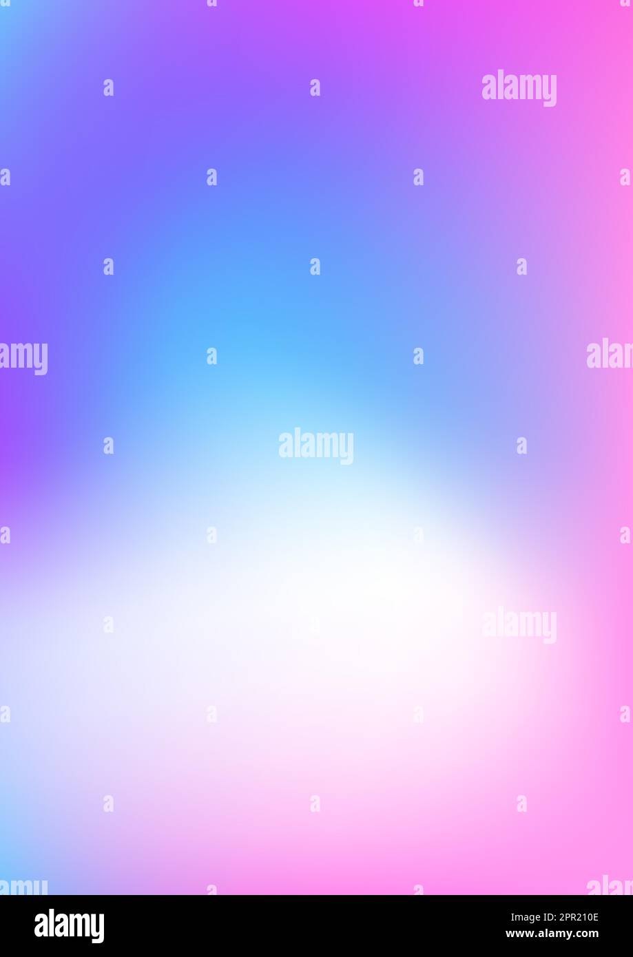 Dégradé bleu rose blanc arrière-plan. Rectangle vertical. Affiche, couverture pour ordinateur portable. Illustration vectorielle Illustration de Vecteur
