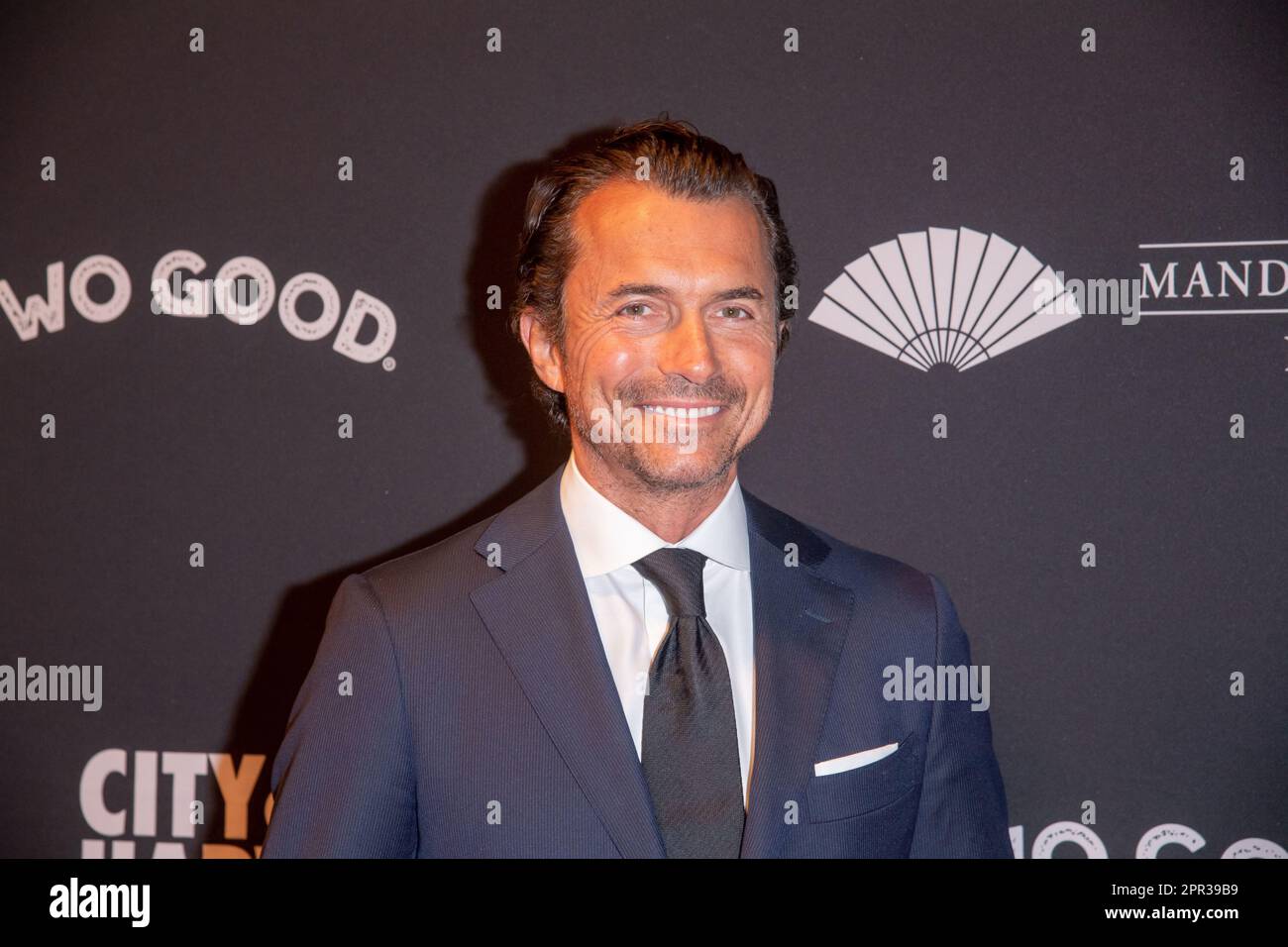 New York, États-Unis. 25th avril 2023. William Abadie assiste à la City Harvest présente le Gala anniversaire de 40th: House of Harvest à Cipriani 42nd Street à New York. Crédit : SOPA Images Limited/Alamy Live News Banque D'Images