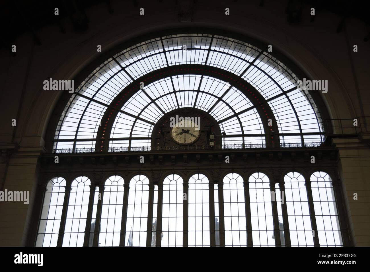 Gare de Budapest-Keleti Banque D'Images