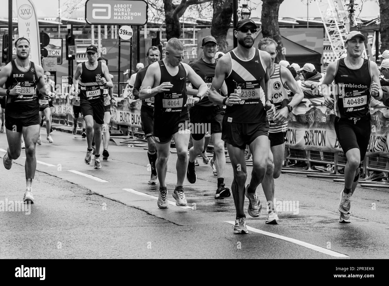 Marathon de Londres 2023 Banque D'Images