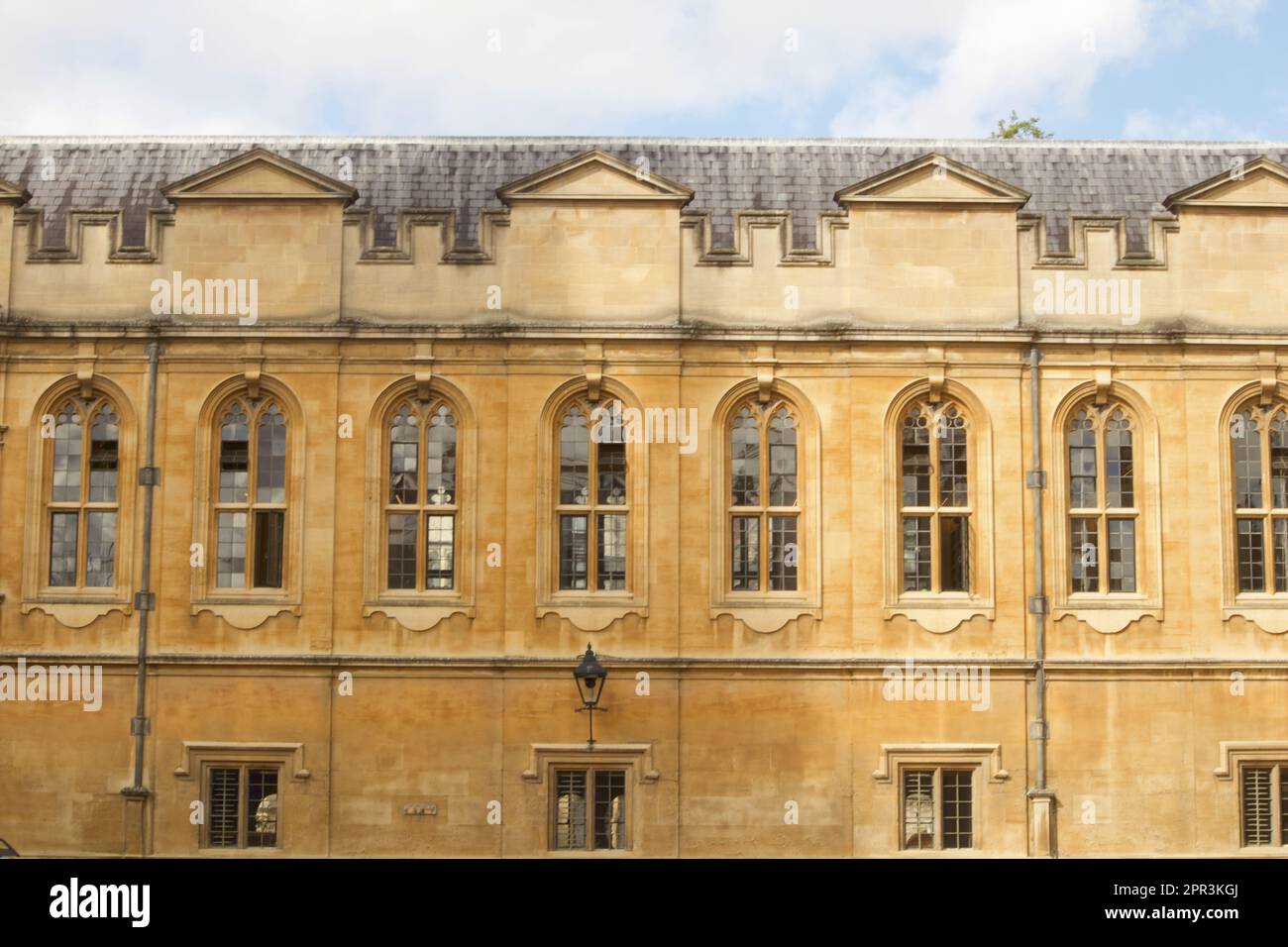 Ancienne bibliothèque de l'Université d'Oxford Banque D'Images