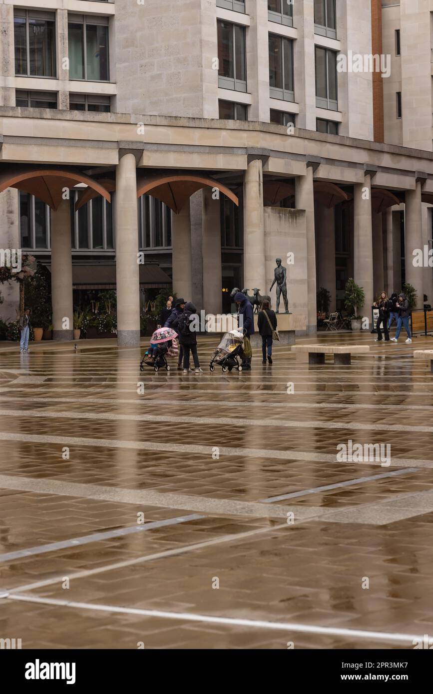 Les frères noirs et la cathédrale Saint-Paul Banque D'Images