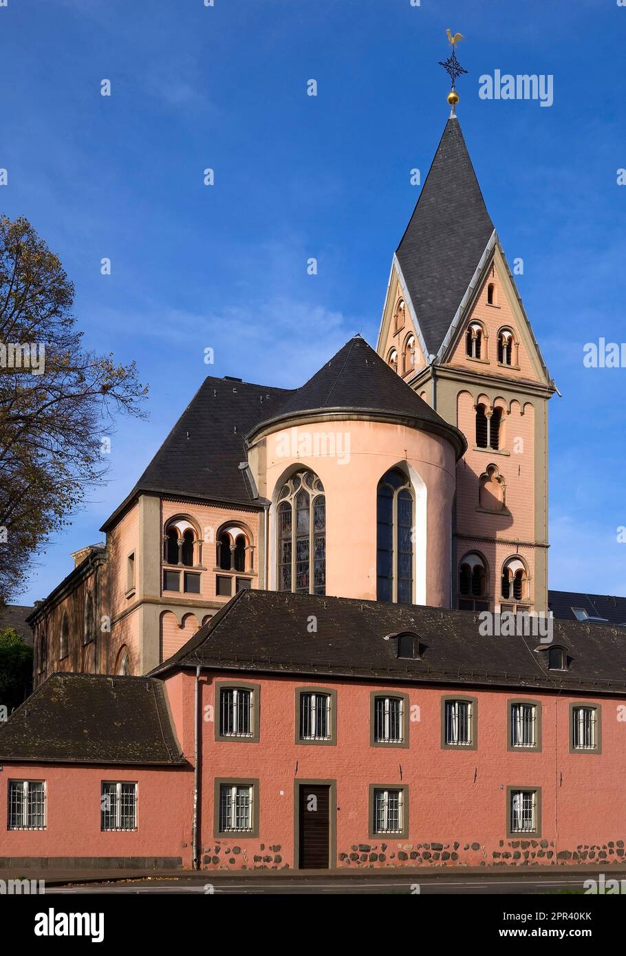 St. Maria Lyskirchen, Allemagne, Rhénanie-du-Nord-Westphalie, Rhénanie, Cologne Banque D'Images