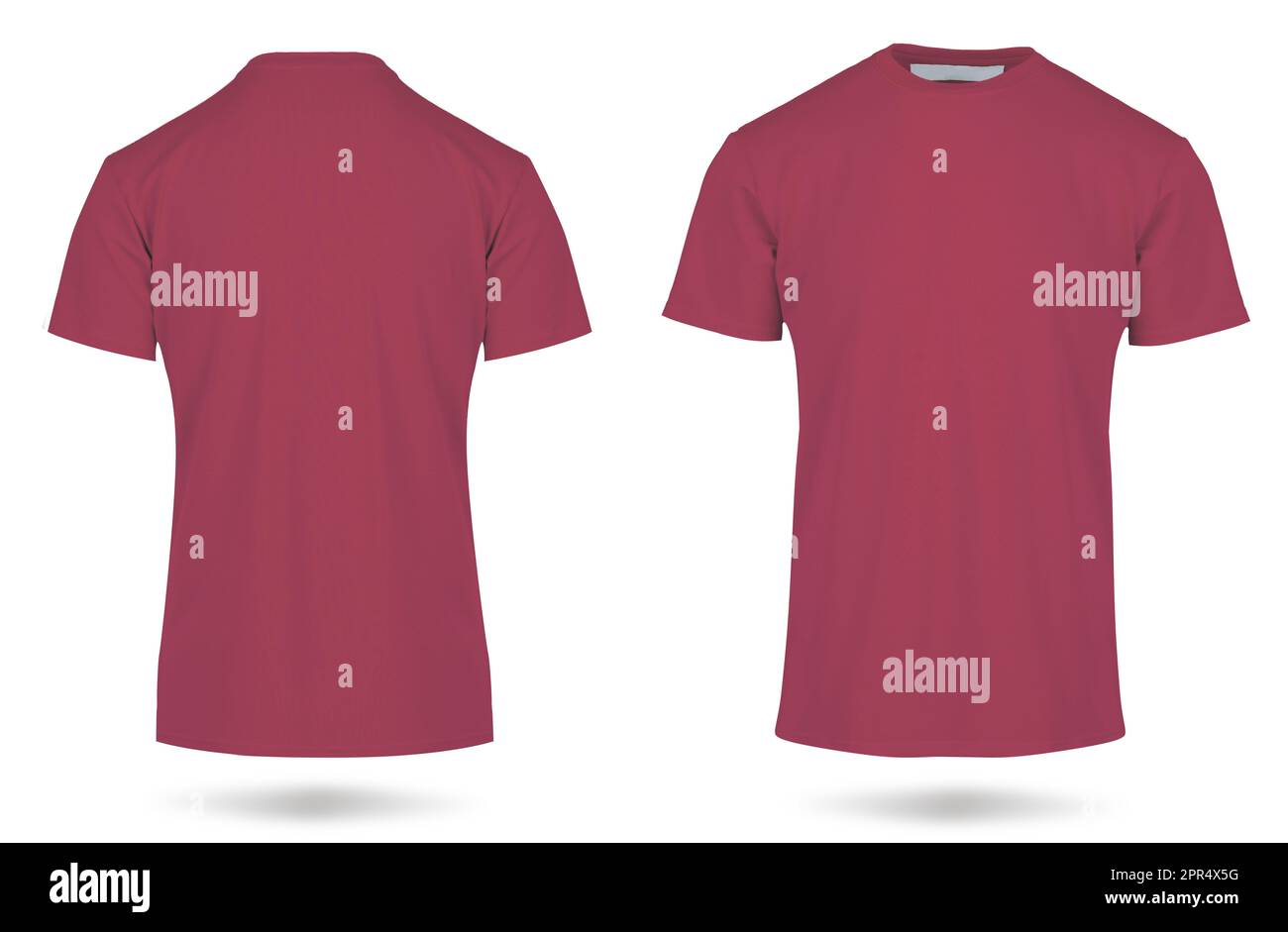 Gros plan sur un t-shirt noir vierge avec isolation à l'avant et à l'arrière. Modèle de maquette pour imprimer la conception. Couleurs 2023 Banque D'Images