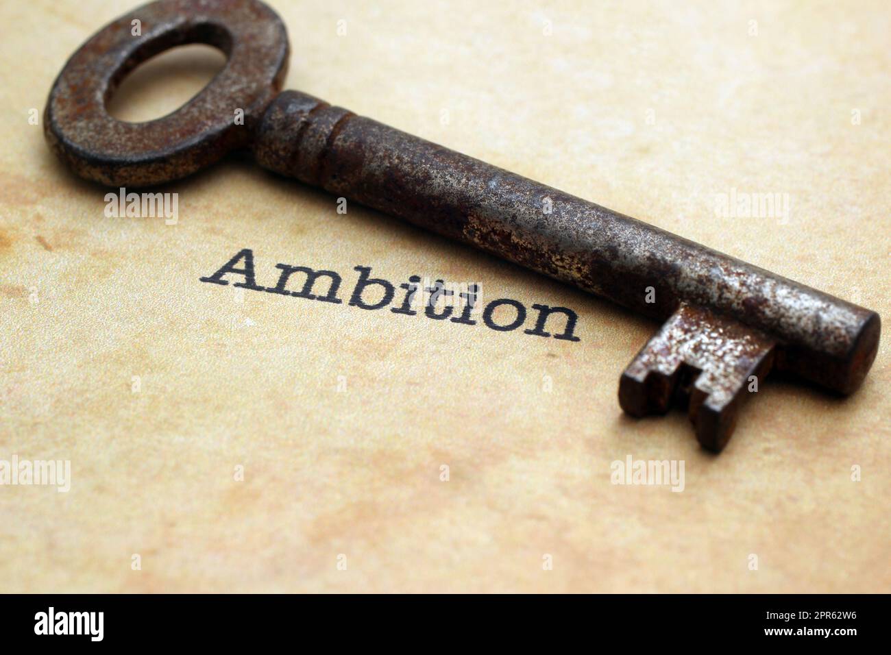 Concept d'ambition Banque D'Images