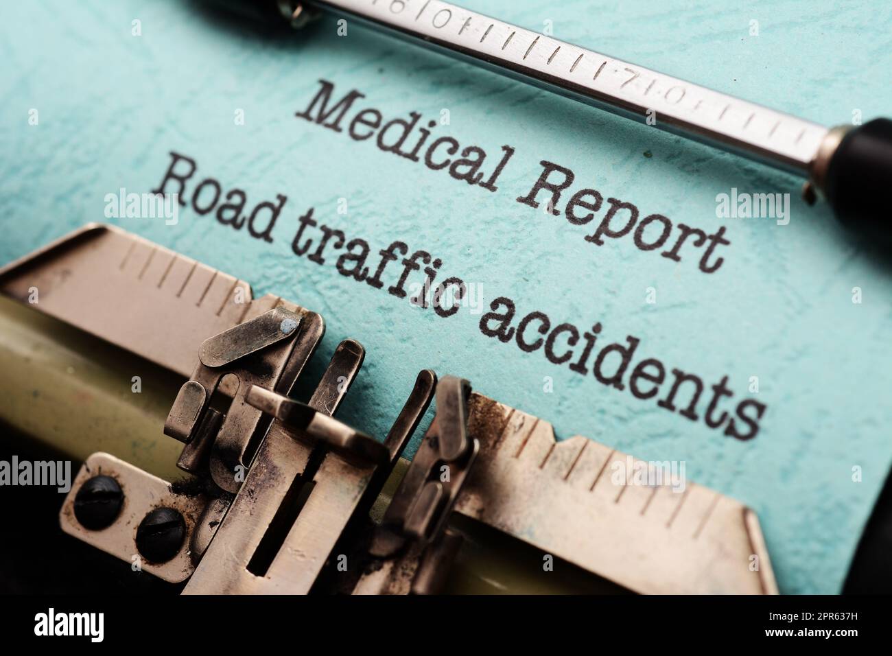 Accident de la route Banque D'Images