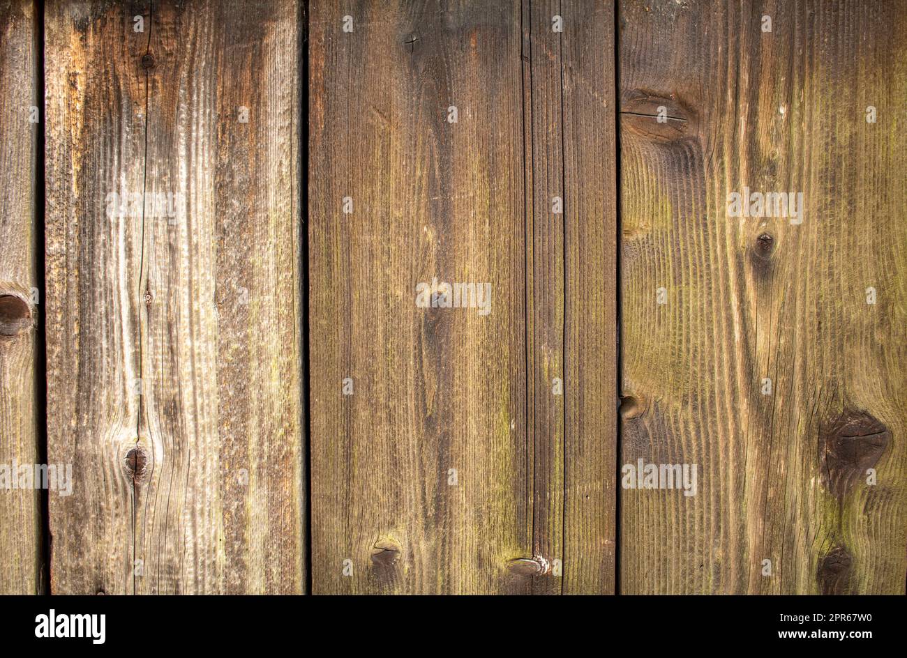 Motif de planches verticales en bois Banque D'Images