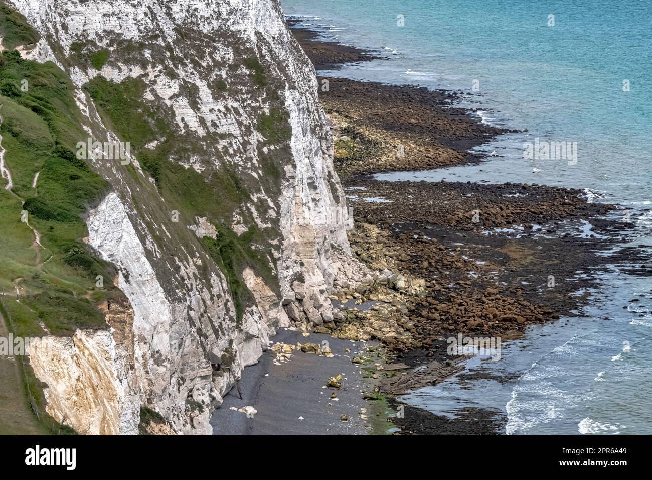 Falaises blanches d'Angleterre à Douvres, Royaume-Uni Banque D'Images