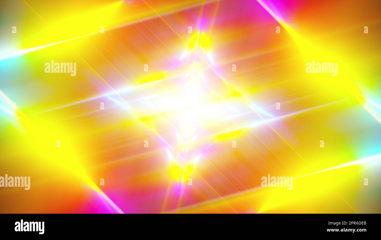 Lumières néon abstraites Banque D'Images