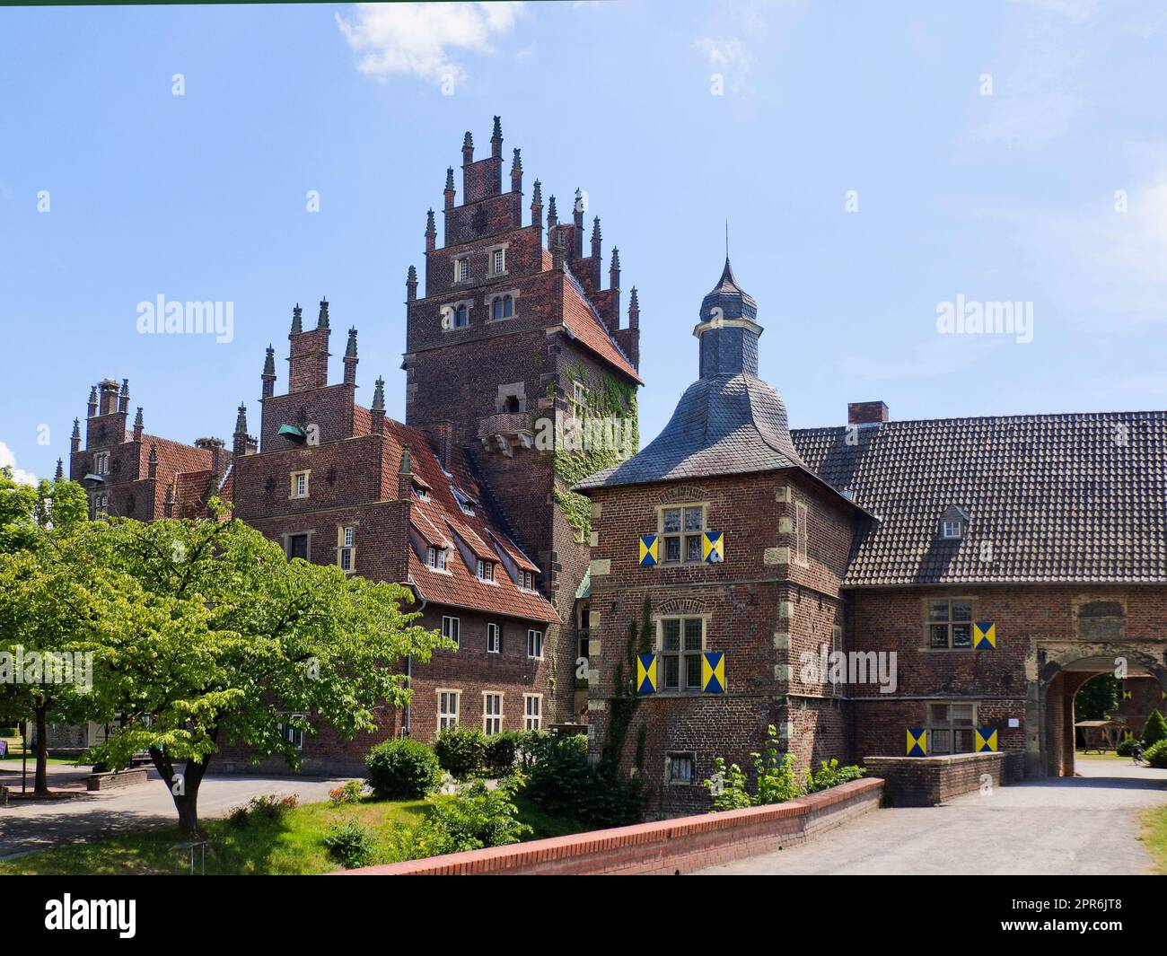 Allemagne, Hamm - Château de Heessen Banque D'Images