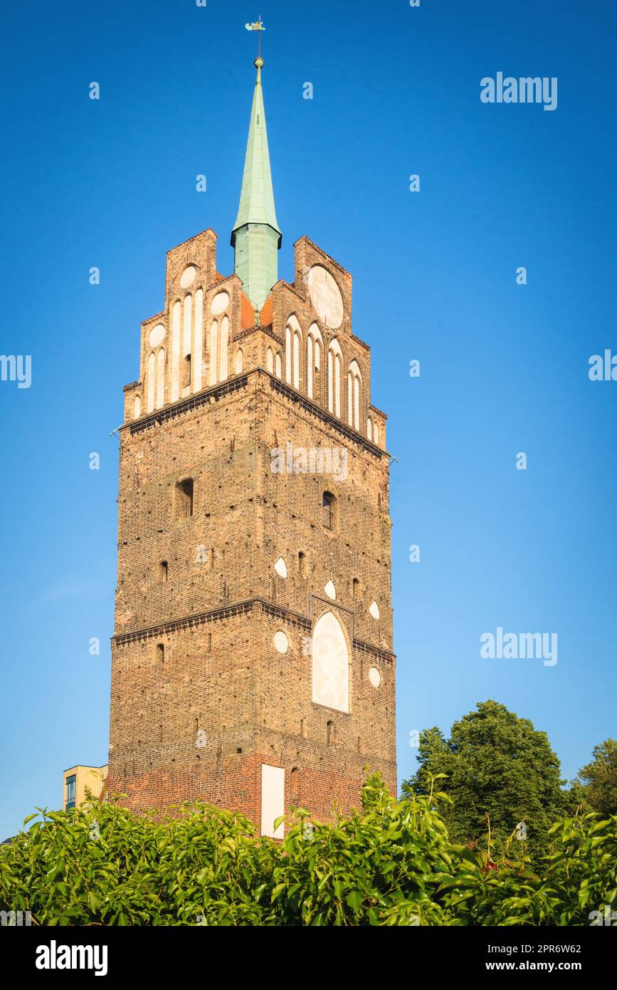 Kropeliner Tor. Rostock, Allemagne Banque D'Images