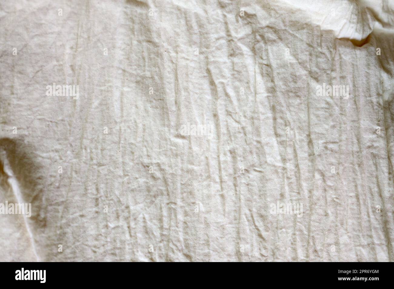 Tissu blanc texture background Banque D'Images