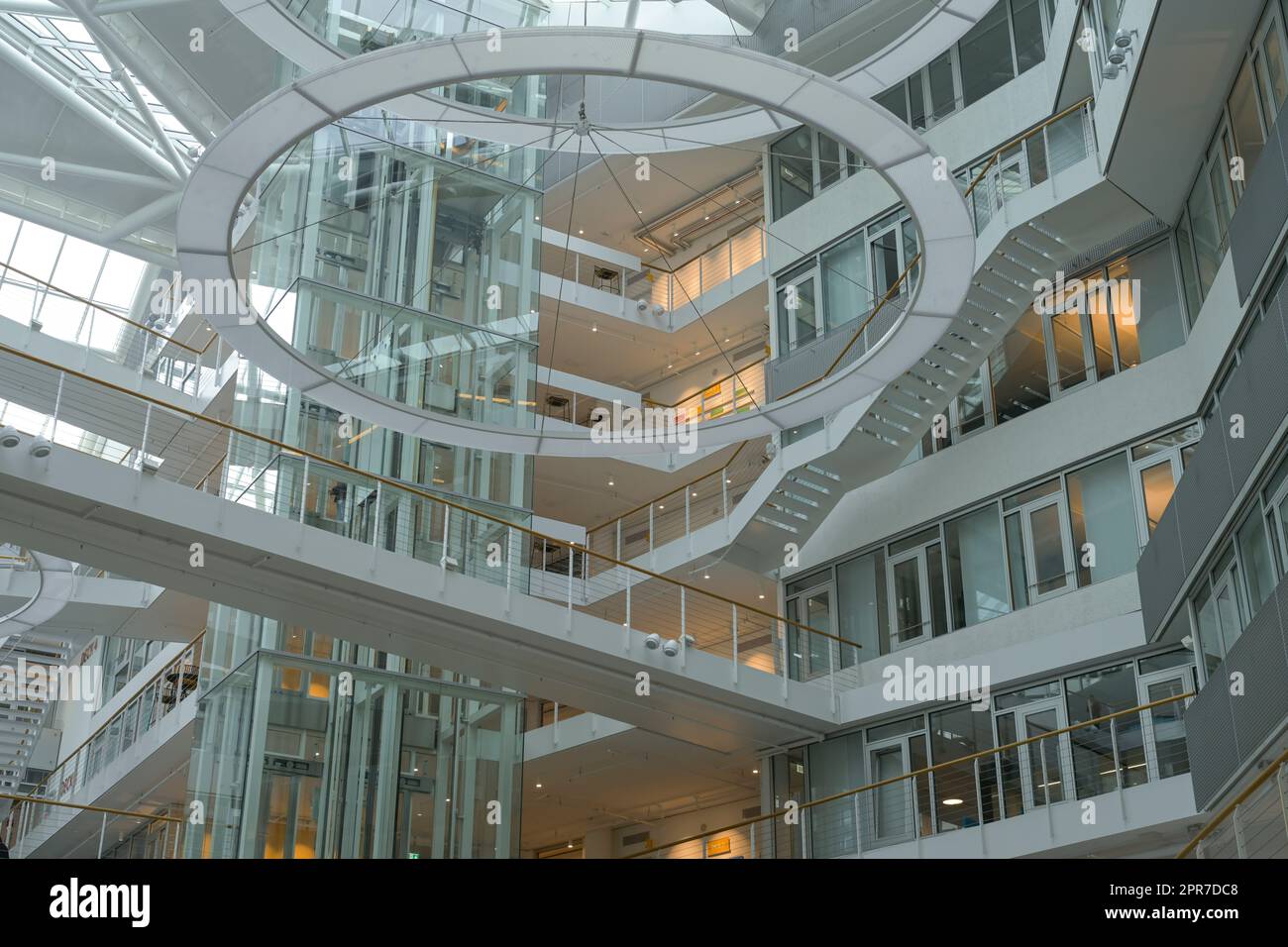 New Work Harbour, Unilever-Haus, Strandkai, Hafencity, Hambourg, Allemagne Banque D'Images