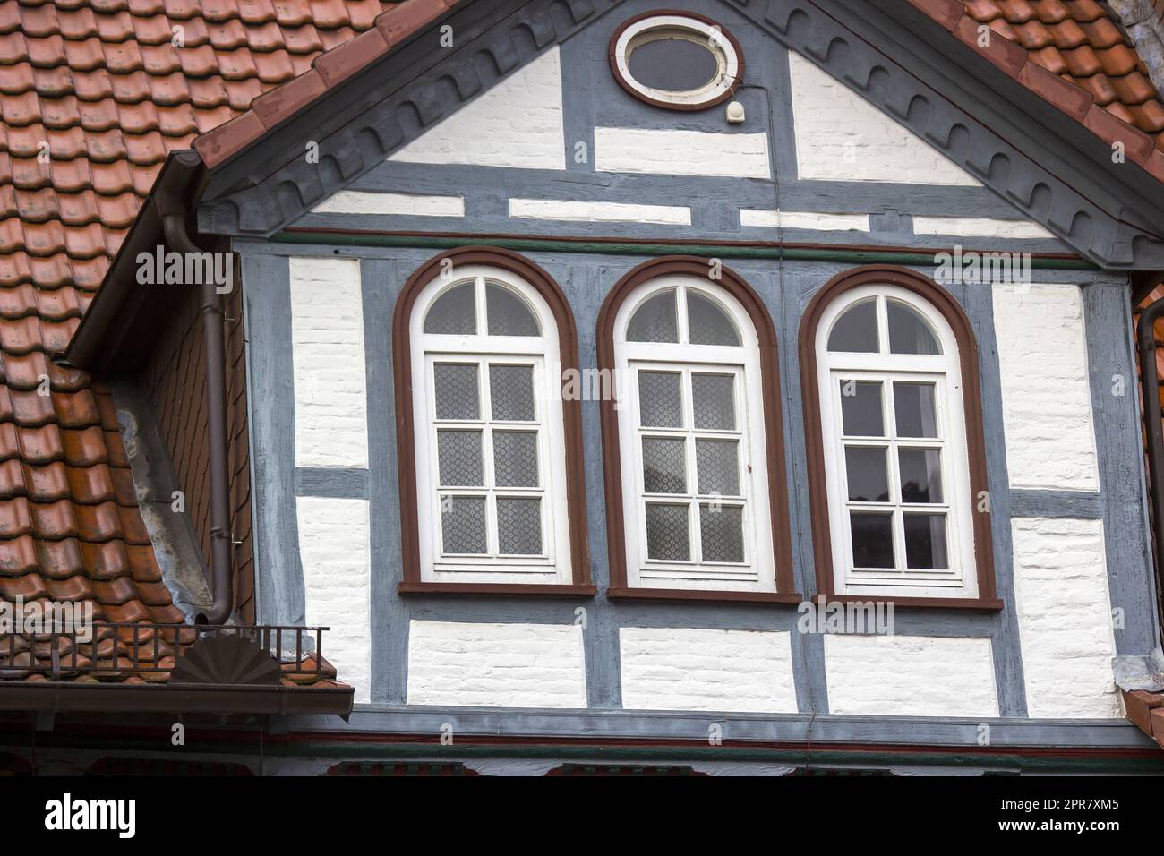 Maison à Bad Sooden Allendorf dans la vallée de Werra en Allemagne Banque D'Images