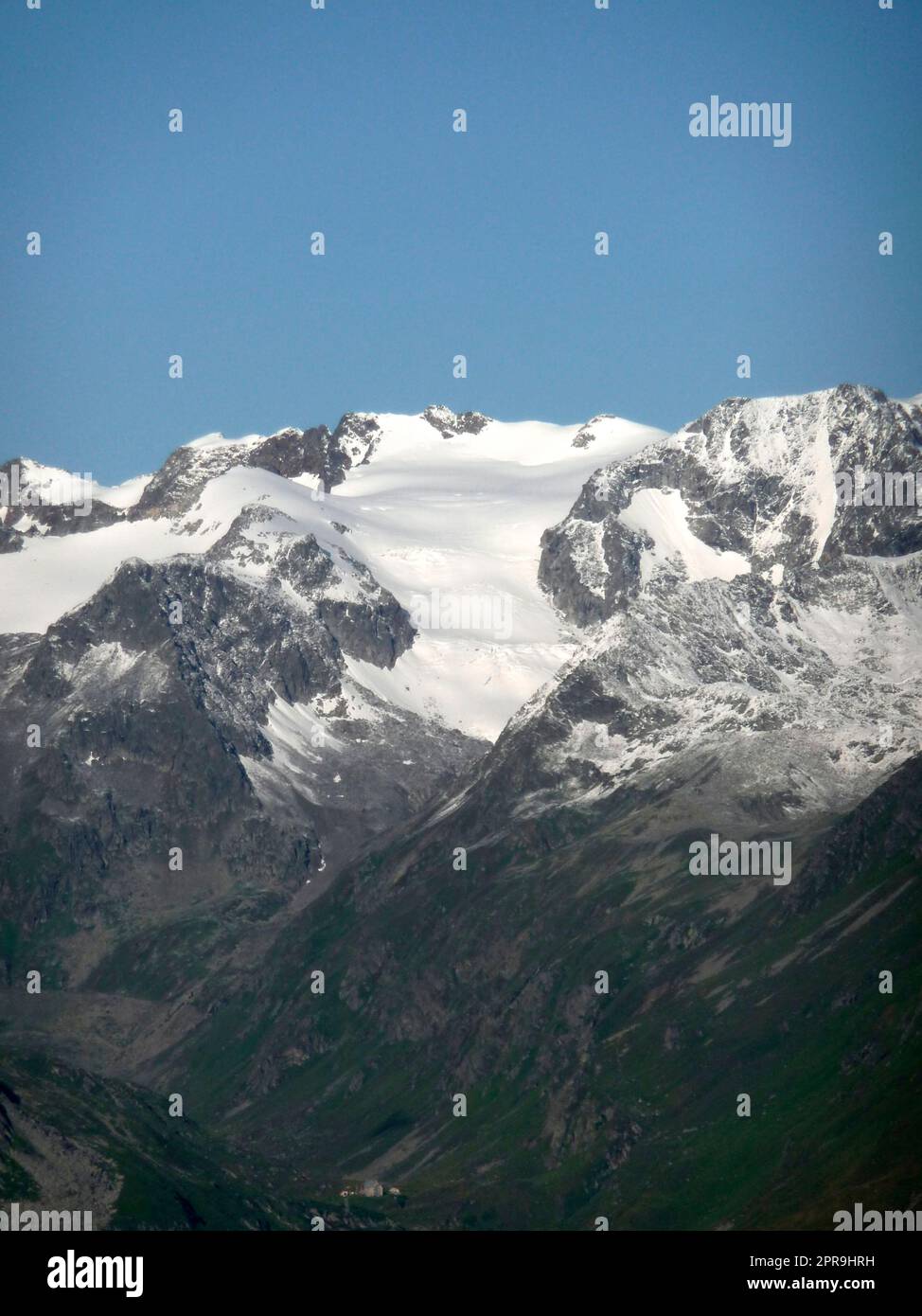 Sentier de randonnée de haute altitude de Stubai au Tyrol, en Autriche Banque D'Images