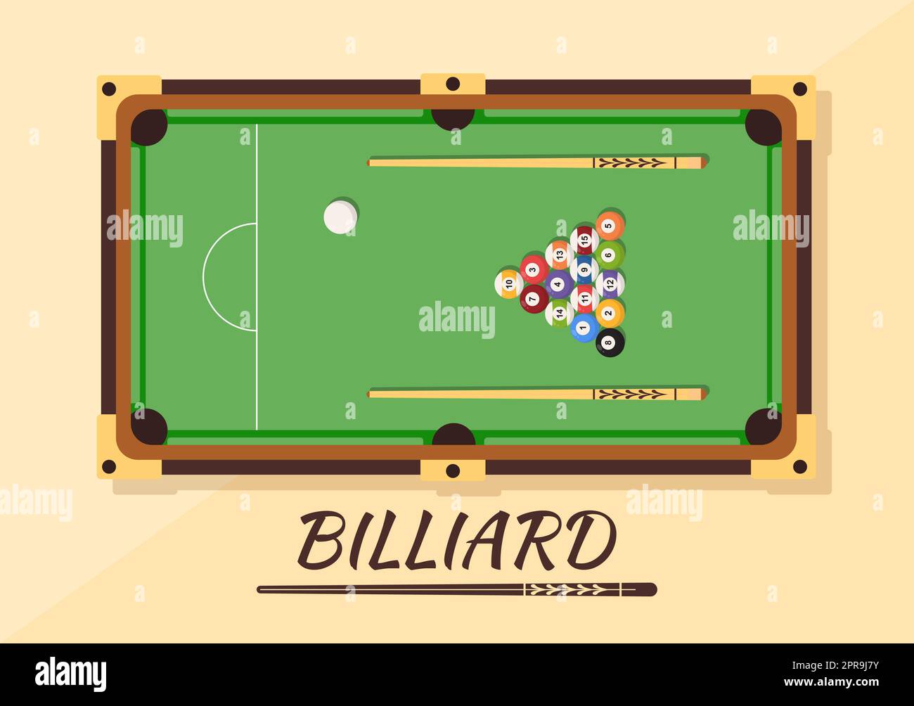 Queue De Billard Rétractable Adhafera - Tête Laiton - Extension 35-150cm - Billard Snooker