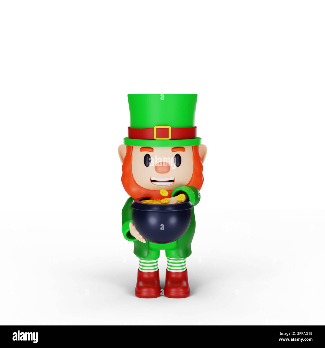 caractère st. concept de la journée de patrick Banque D'Images