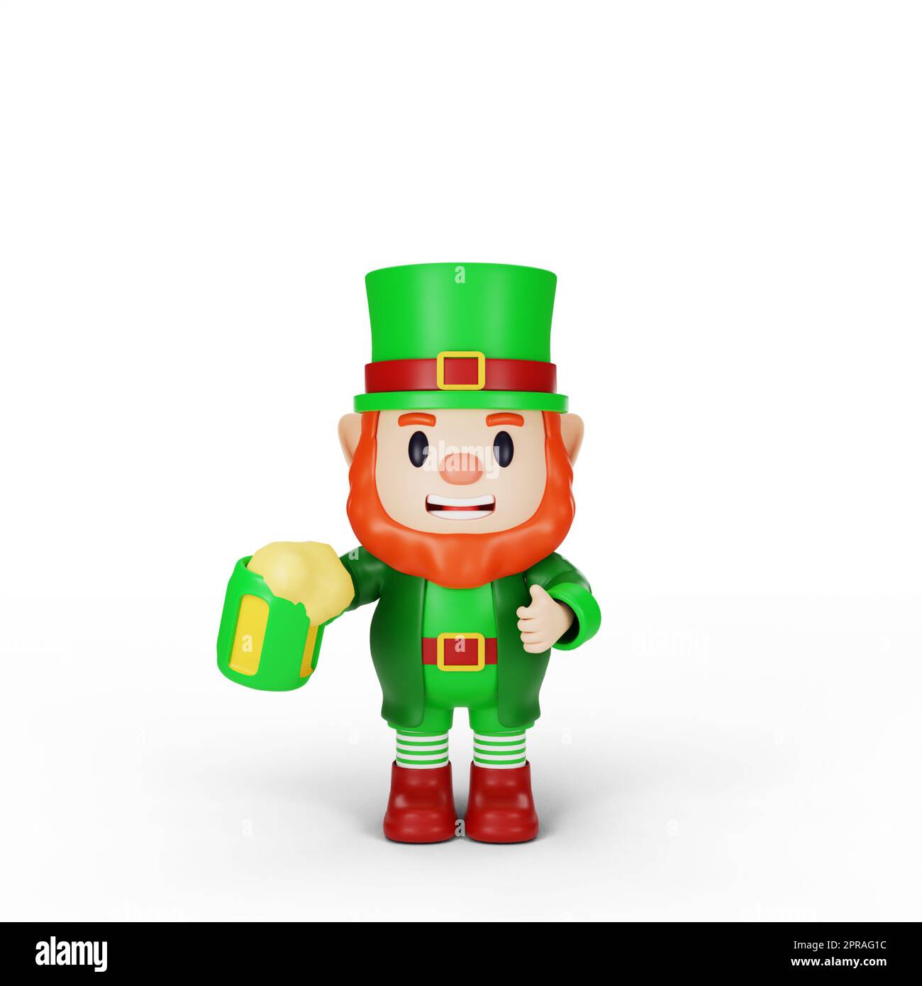 caractère st. concept de la journée de patrick Banque D'Images