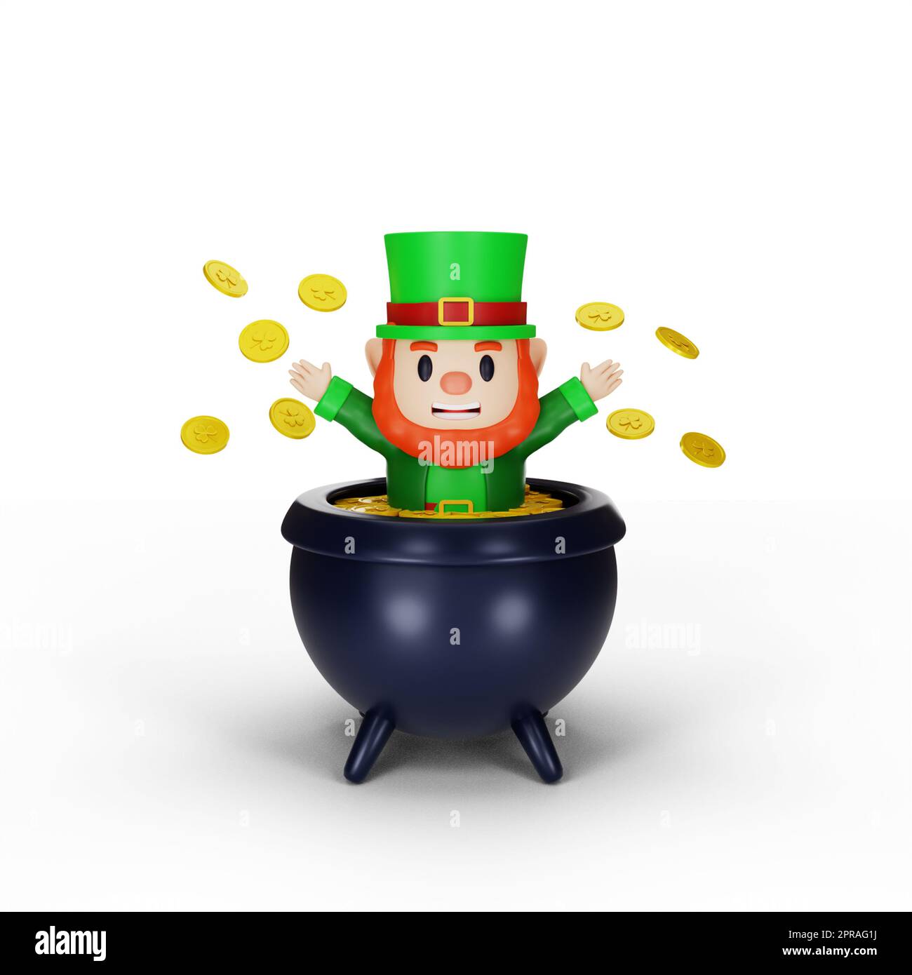 caractère st. concept de la journée de patrick Banque D'Images