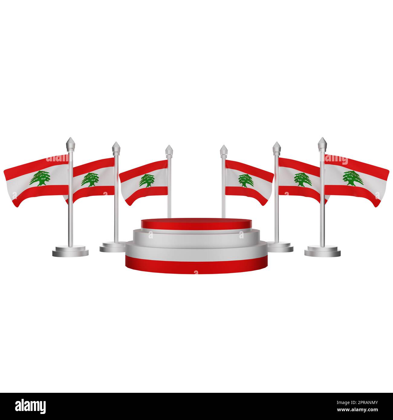 journée nationale du liban Banque D'Images