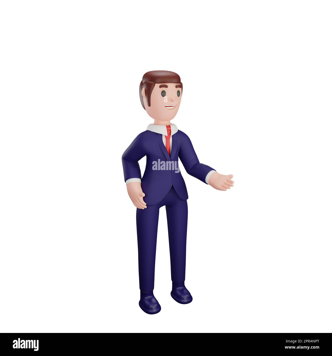 caractère avec concept d'entreprise Banque D'Images