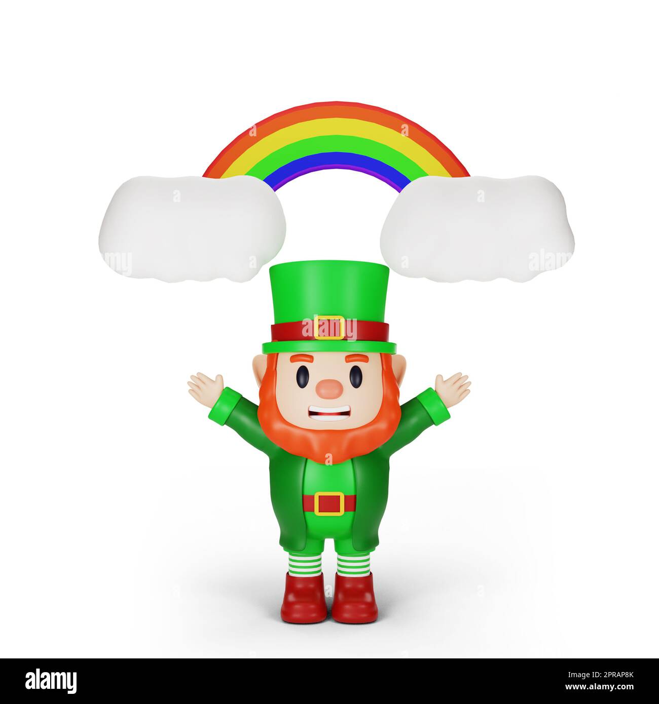 caractère st. concept de la journée de patrick Banque D'Images