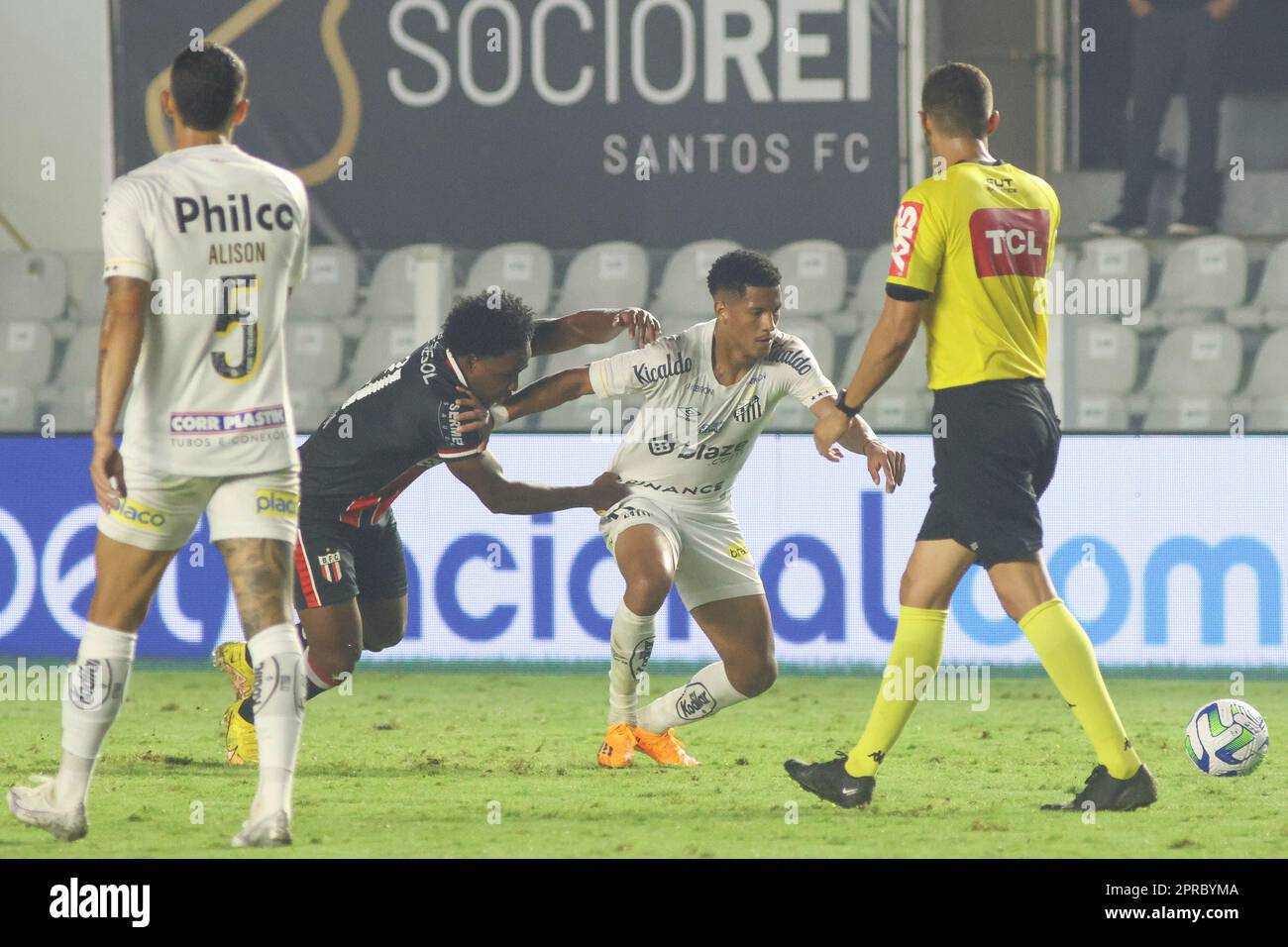 SP SANTOS 26/04/2023 COPA DO BRASIL 2023, SANTOS X BOTAFOGOSP