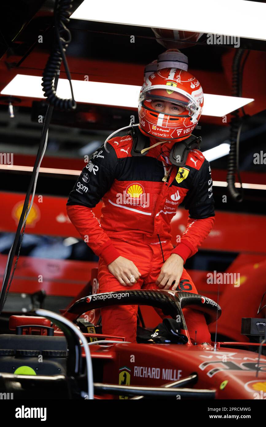 SUZUKA, JAPON, circuit de Suzuka, 7. Octobre : Charles Leclerc (MCO) de l'écurie Ferrari lors du Grand Prix de Formule 1 japonais au circuit de Suzuka le 7 Banque D'Images