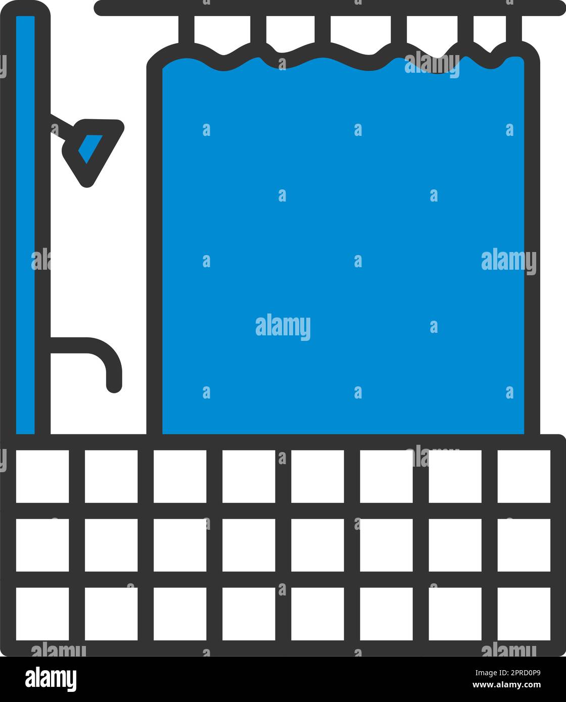 Icône salle de bains de l'hôtel Illustration de Vecteur