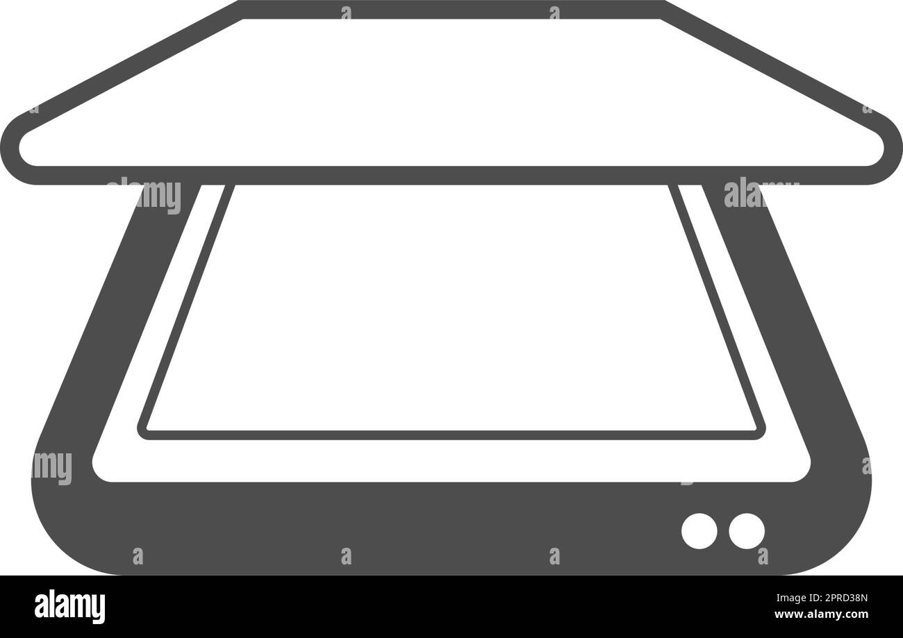 Illustration du design de l'icône du scanner Illustration de Vecteur