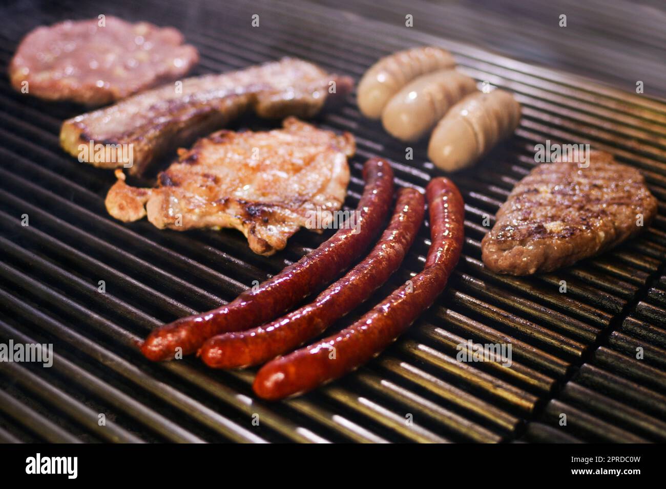 viande grillée au barbecue Banque D'Images