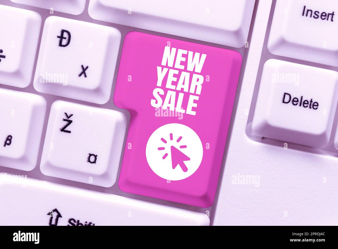 Inspiration montrant l'affiche solde du nouvel an. Concept signification réductions finales de saison des fêtes réductions de prix offres -48606 Banque D'Images