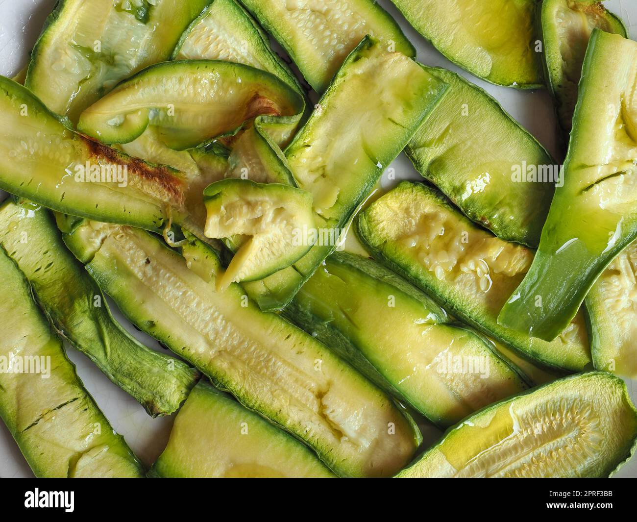 zucchini aka courgettes légumes fond de nourriture Banque D'Images
