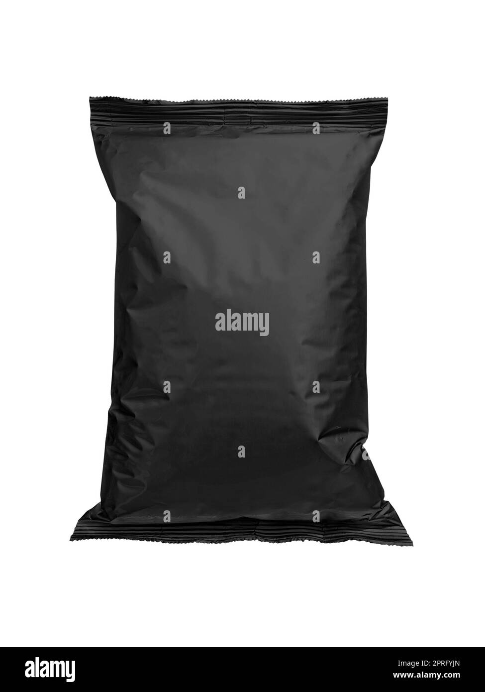 Emballage noir pour la nourriture, chips, crackers, bonbons, maquette pour  votre design et publicité, un emballage vide Photo Stock - Alamy