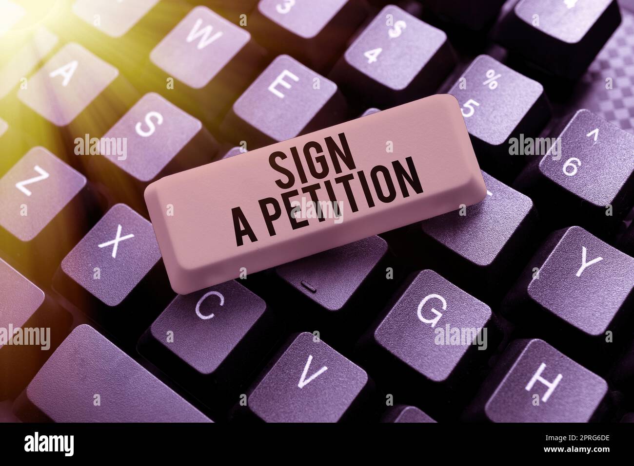 Affichage conceptuel signer Une pétition. Mot écrit sur support a cause en signant un papier avec un accord Banque D'Images